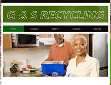 Tablet Screenshot of gandsrecycling.com